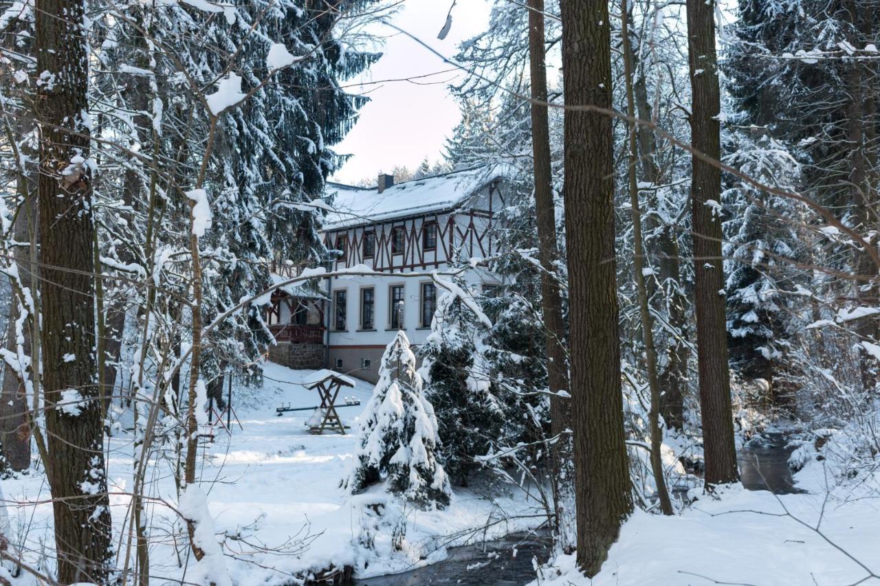 Land-gut-Hotel Waldgasthof Zur Margarethenmühle Rosswein Exterior foto